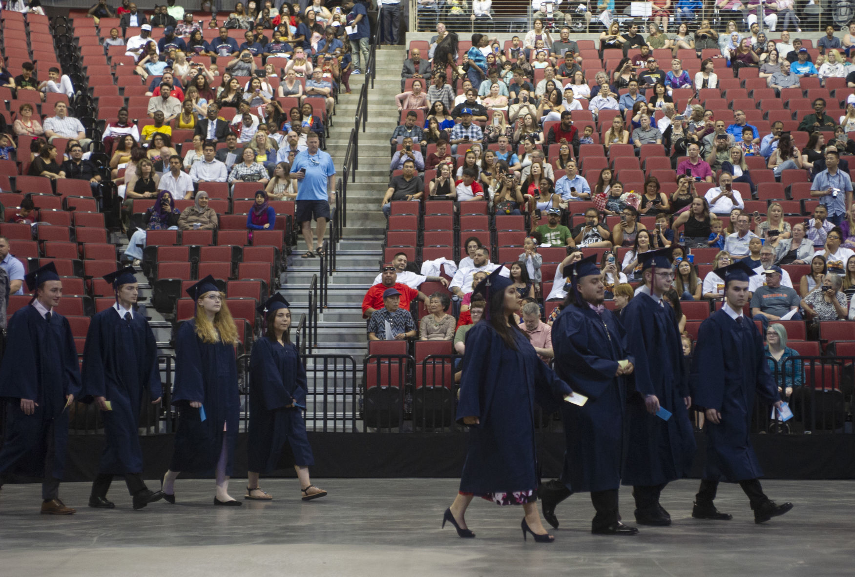 Lincoln North Star High School graduation, 5.26
